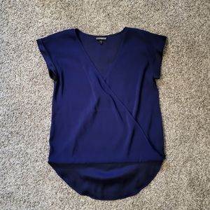 Express Small Navy Blouse